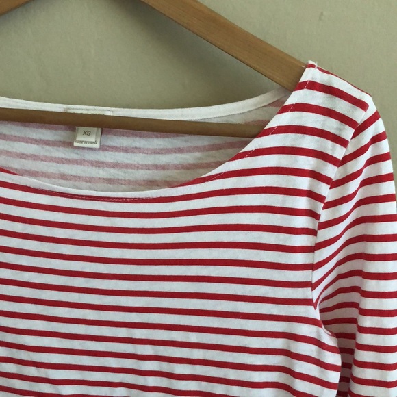 J.Crew Striped Top - Picture 2 of 3
